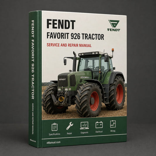 Fendt Favorit 926 Tractor Service Repair Workshop Manual