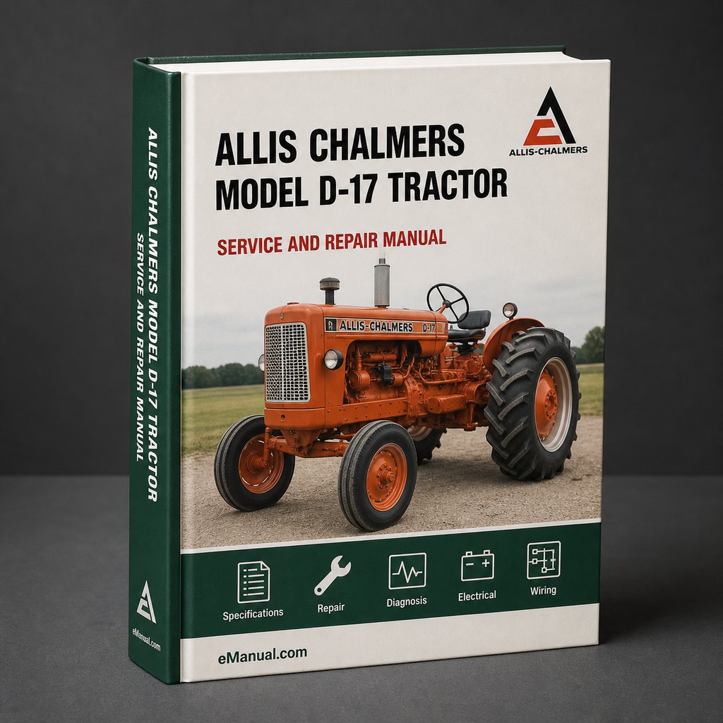 Allis Chalmers Model D-17 Tractor Workshop Service Manual
