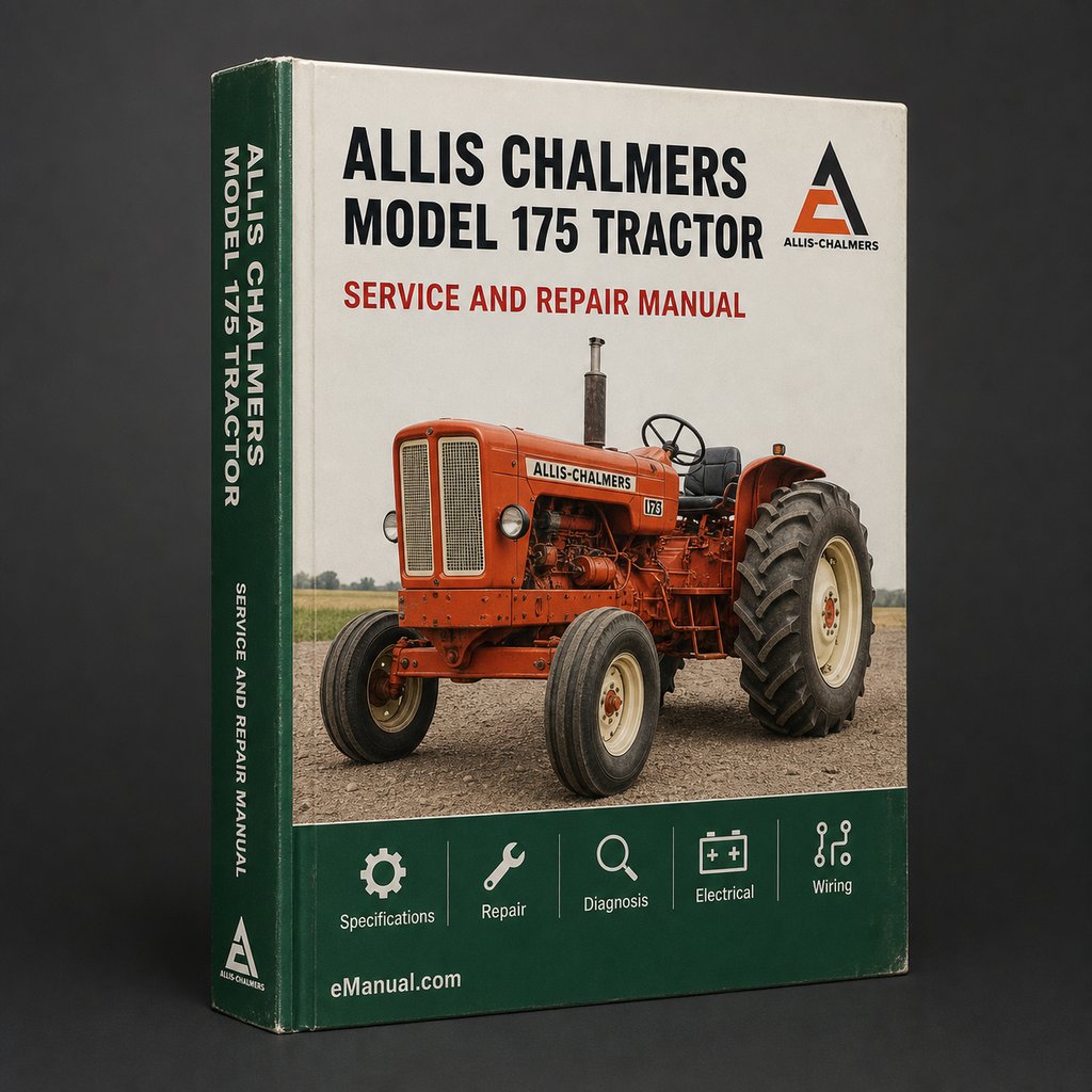 Allis Chalmers Model 175 Tractor Workshop Service Manual
