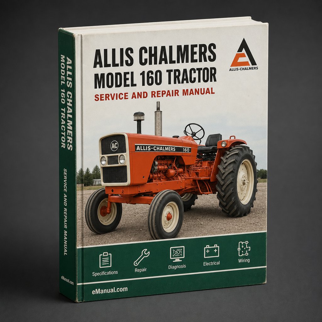 Allis Chalmers Model 160 Tractor Workshop Service Manual