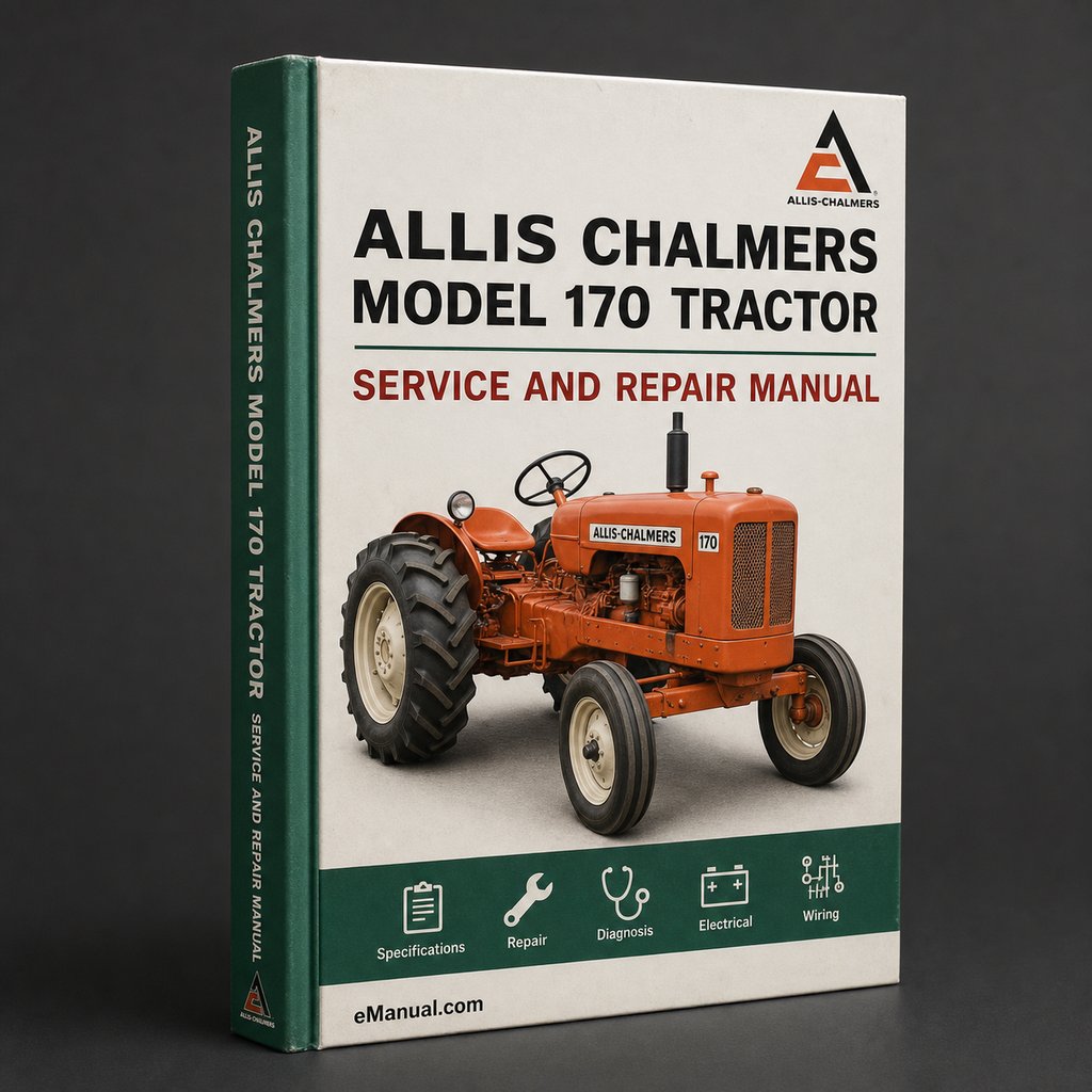 Allis Chalmers Model 170 Tractor Workshop Service Manual