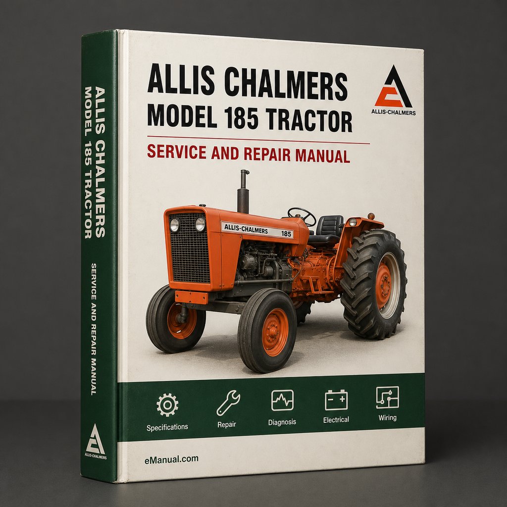 Allis Chalmers Model 185 Tractor Workshop Service Manual