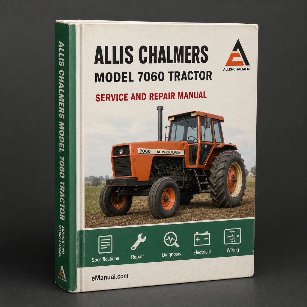 Allis Chalmers Model 7060 Tractor Factory Service Manual