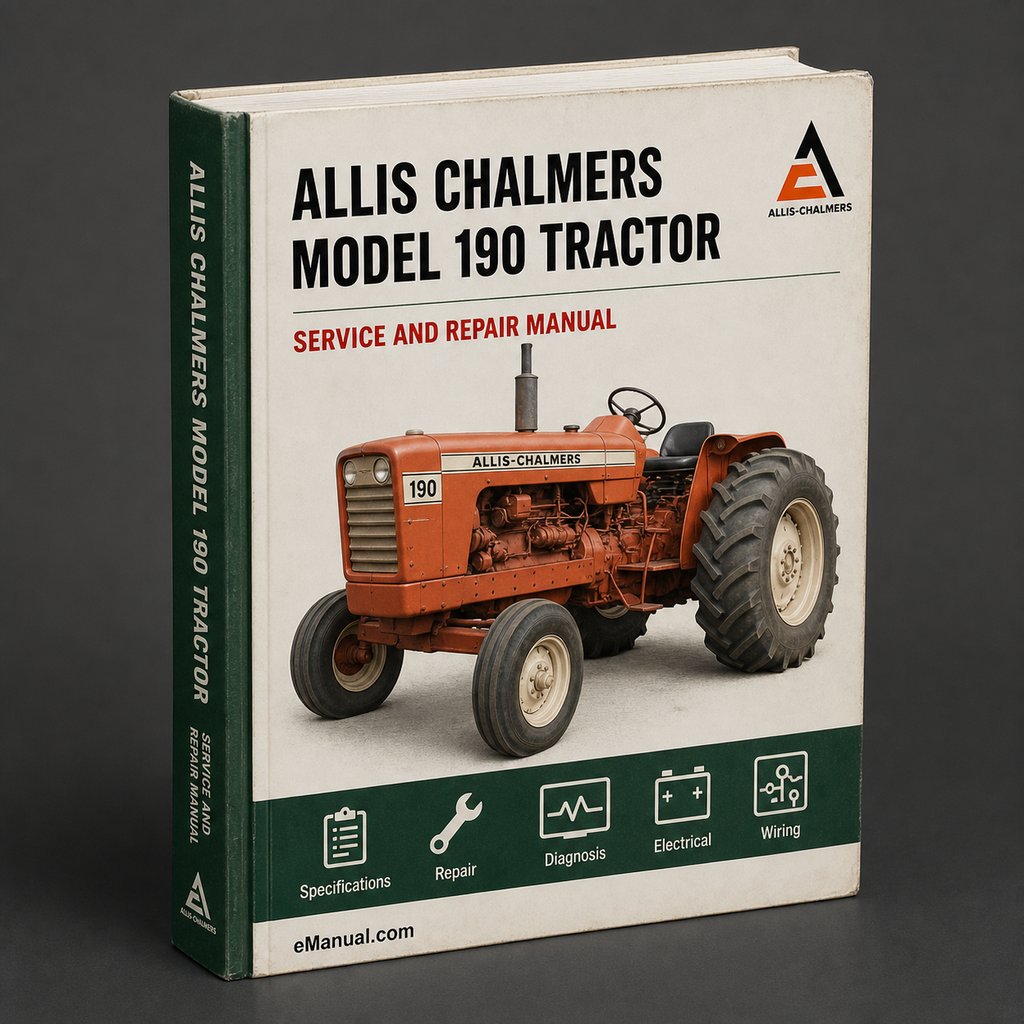 Allis Chalmers Model 190 Tractor Factory Service Manual