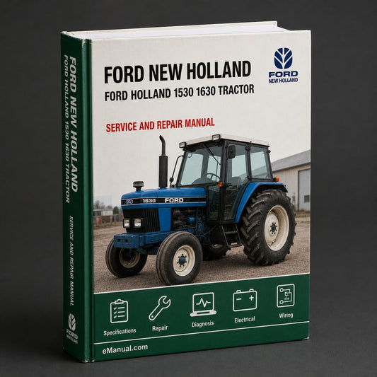 Ford New Holland 1530 1630 Tractor Service Repair Workshop Manual