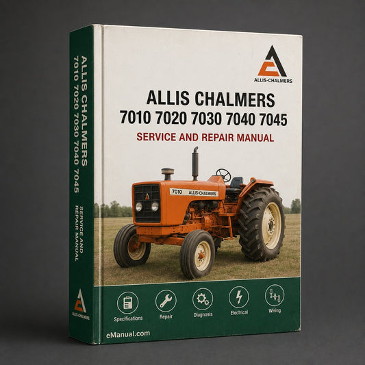 Allis Chalmers 7010 7020 7030 7040 7045 7050 7060 7080 Tractor Service Repair Manual