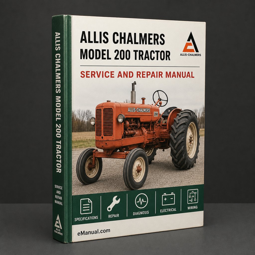 Allis Chalmers Model 200 Tractor Factory Service Manual