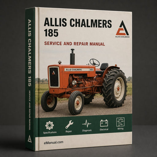 Allis Chalmers 185 Service Repair Manual