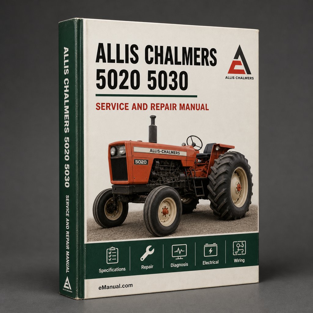 Allis Chalmers 5020 5030 Service Repair Manual