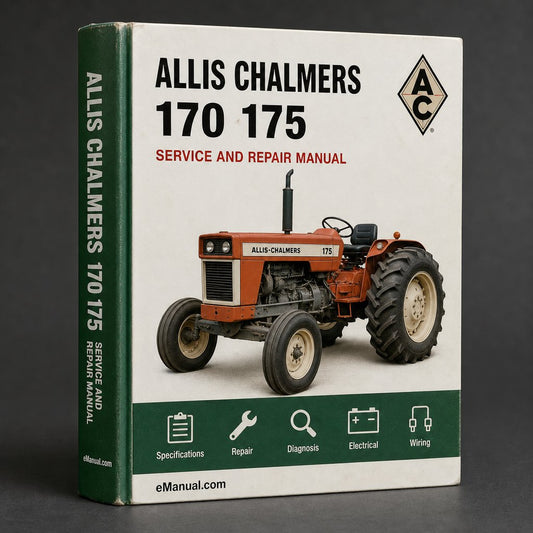 Allis Chalmers 170 175 Service Repair Manual