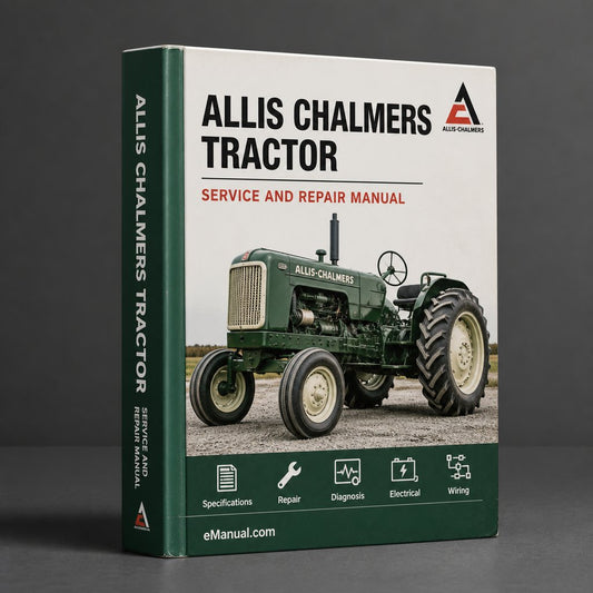 Allis Chalmers C Tractor Service Repair Manual