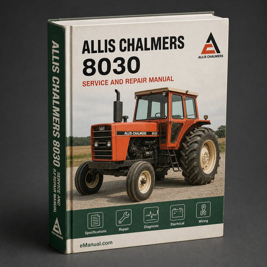 Allis Chalmers 8030 Service Repair Manual