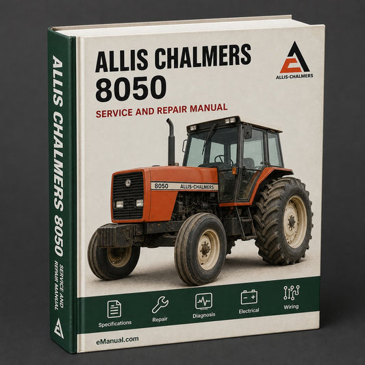 Allis Chalmers 8050 Service Repair Manual