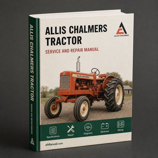 Allis Chalmers B Tractor Service Repair Manual