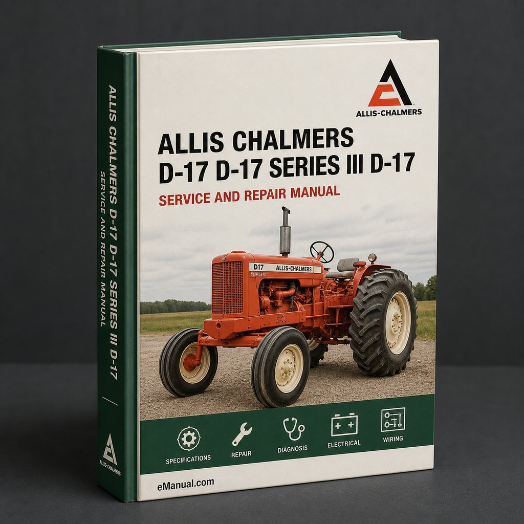 Allis Chalmers D-17 D-17 Series III D-17 Series IV Manual