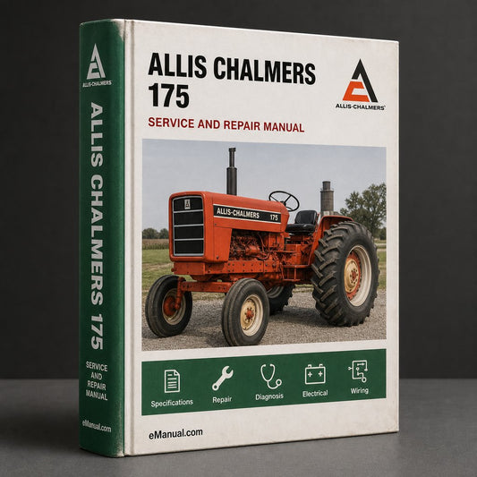 Allis Chalmers 175 Service Repair Manual