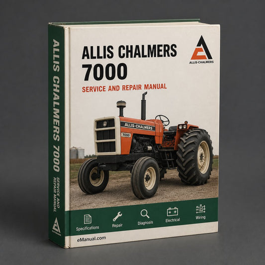 Allis Chalmers 7000 Service Repair Manual