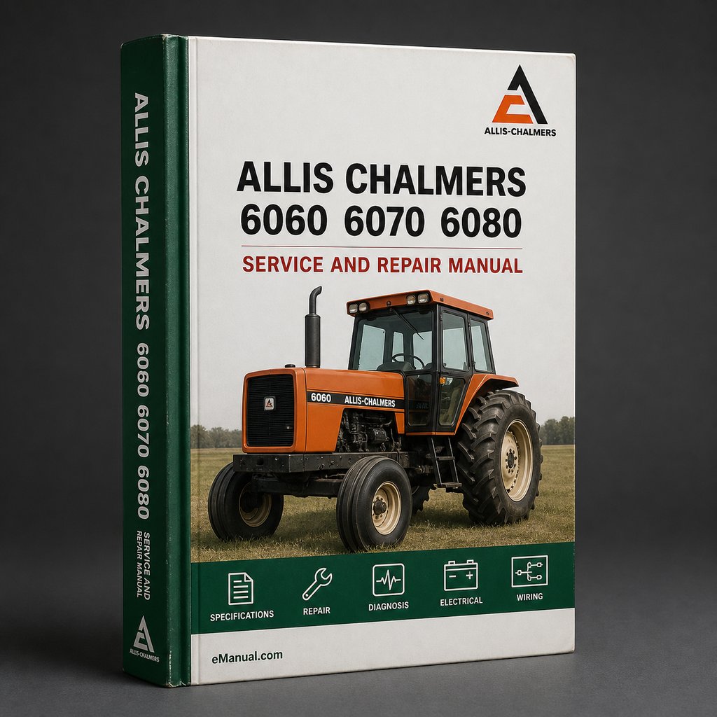 Allis Chalmers 6060 6070 6080 Service Repair Manual