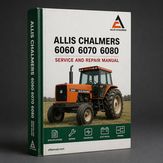 Allis Chalmers 6060 6070 6080 Service Repair Manual