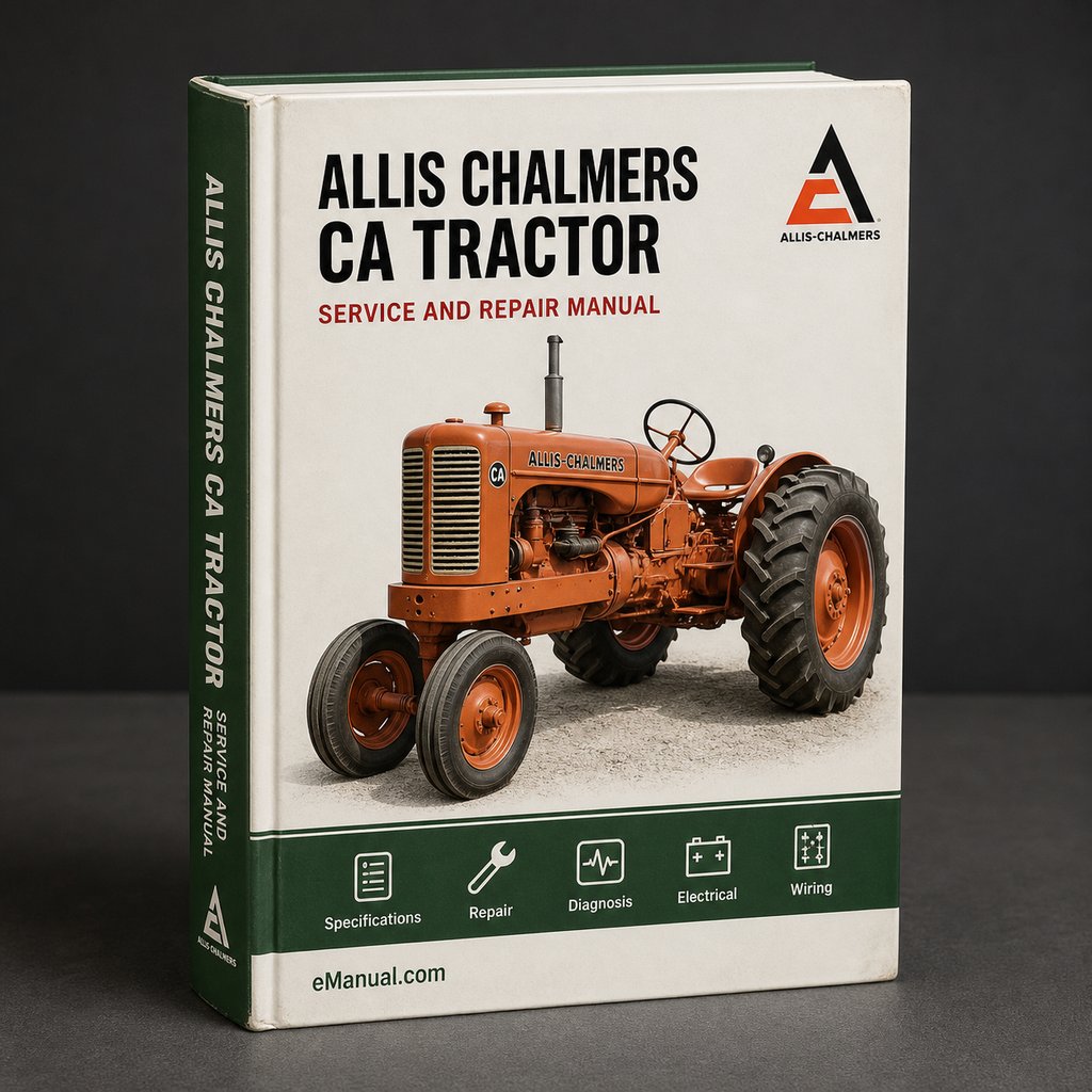 Allis Chalmers CA Tractor Service Repair Manual