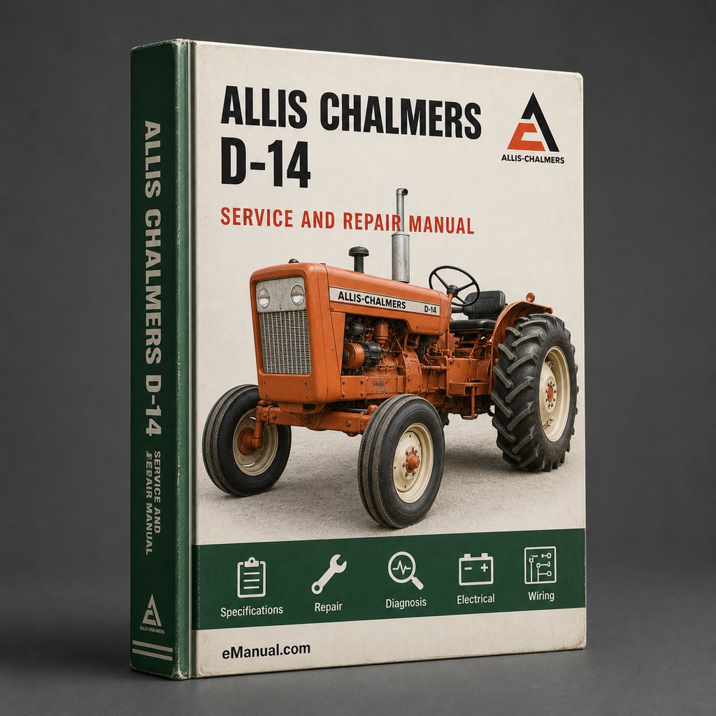 Allis Chalmers D-14 Service Repair Manual
