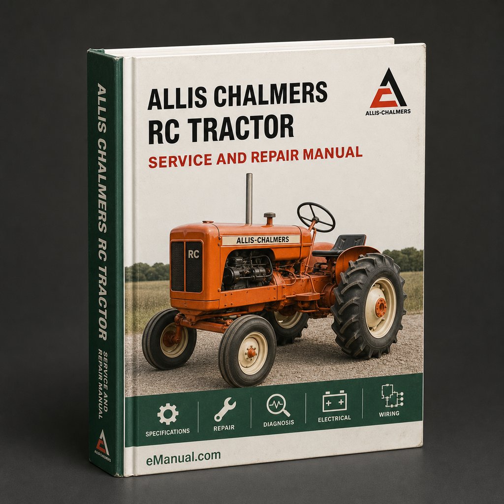 Allis Chalmers RC Tractor Service Repair Manual