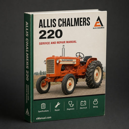 Allis Chalmers 220 Service Repair Manual