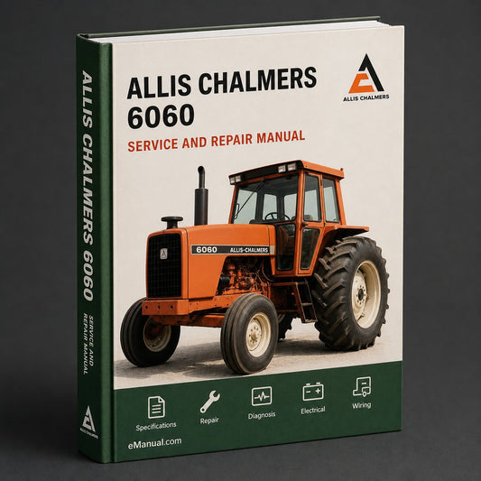 Allis Chalmers 6060 Service Repair Manual