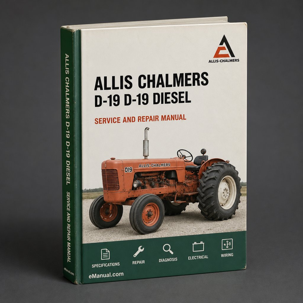 Allis Chalmers D-19 D-19 Diesel Service Repair Manual