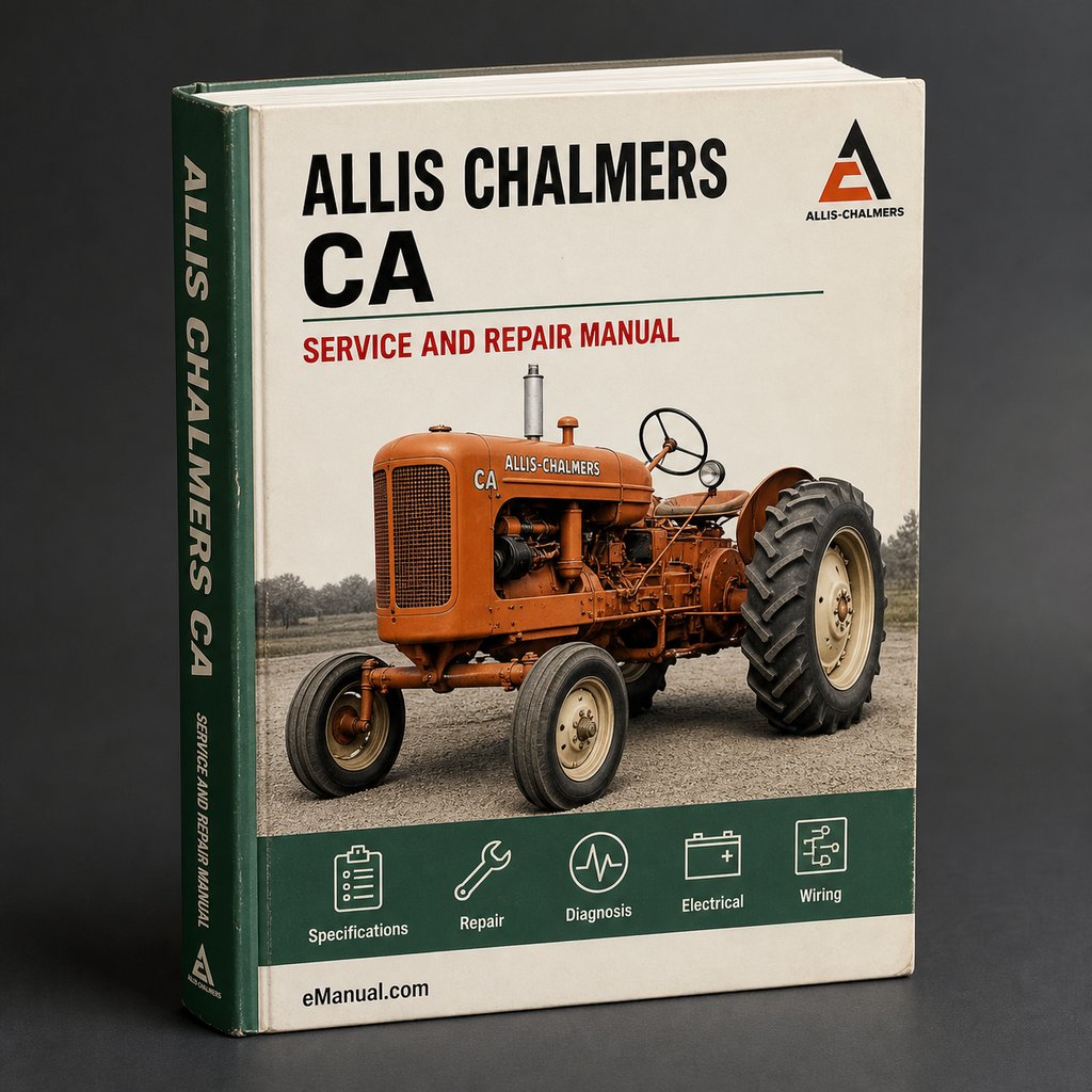 Allis Chalmers B C CA G Service Repair Manual