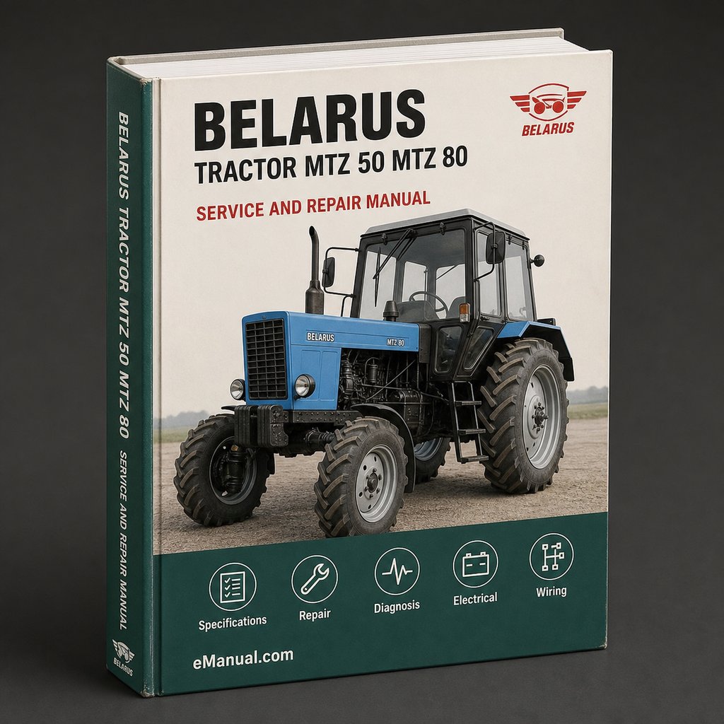 BELARUS Tractor MTZ 50 MTZ 80 MTZ 90-500 800 900 Workshop Manual