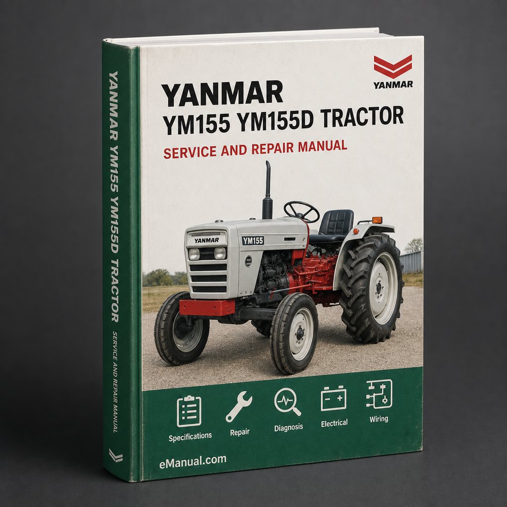 Yanmar YM155 YM155D Tractor Service Repair Workshop Manual