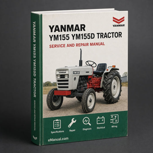 Yanmar YM155 YM155D Tractor Service Repair Workshop Manual