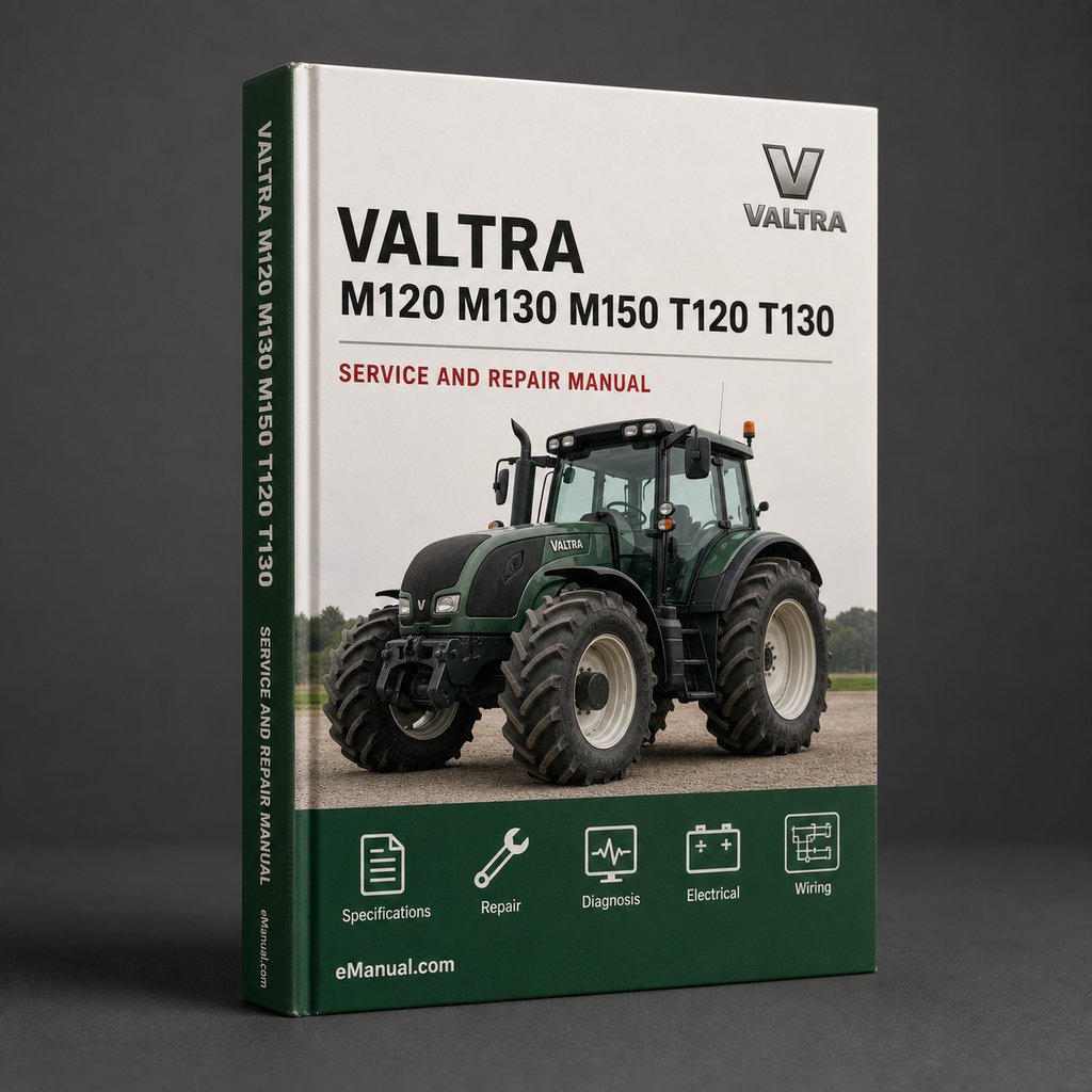 Valtra M120 M130 M150 T120 T130 T140 T150 T160 T170 T180 T190 Tractor Industrial Service Repair Workshop Manual