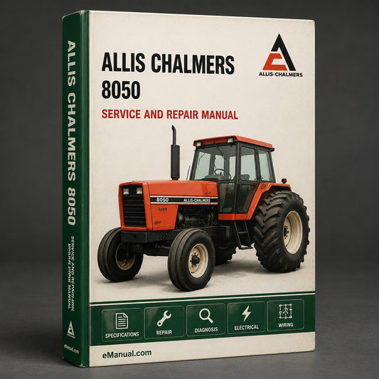 Allis Chalmers 8050 Workshop Service Repair Manual