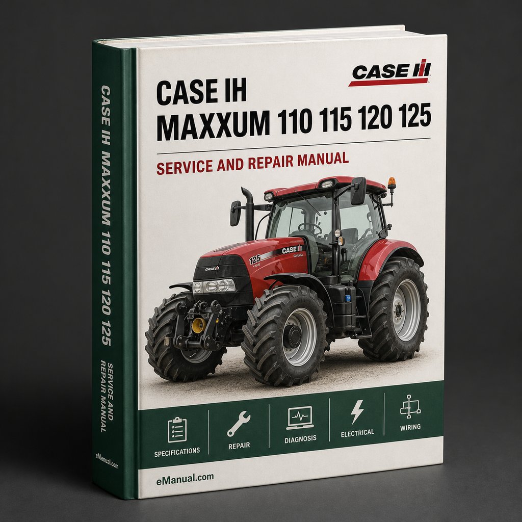 Case IH MAXXUM 110 115 120 125 130 140 EP Service Repair Manual