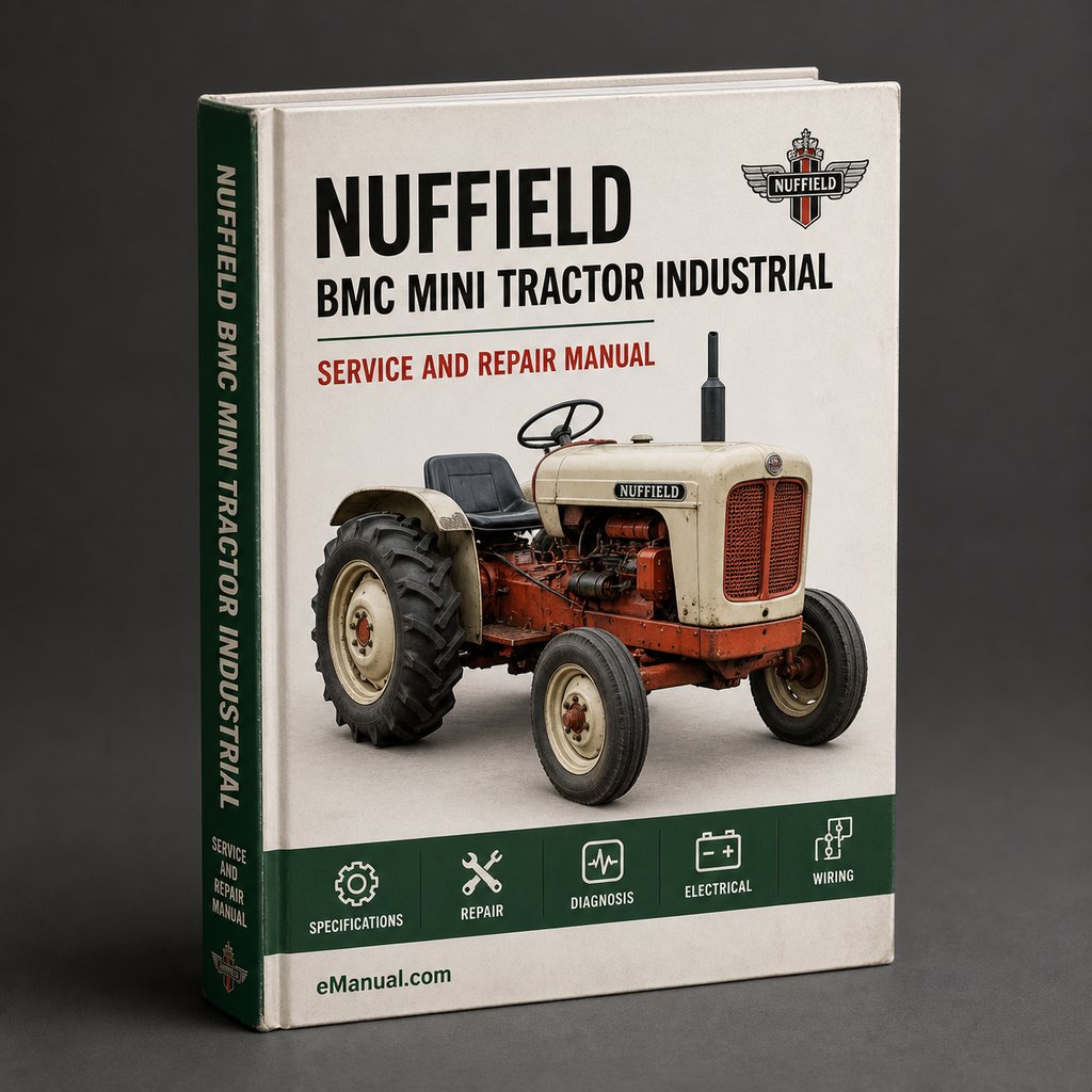 Nuffield BMC Mini Tractor Industrial Service Repair Workshop Manual