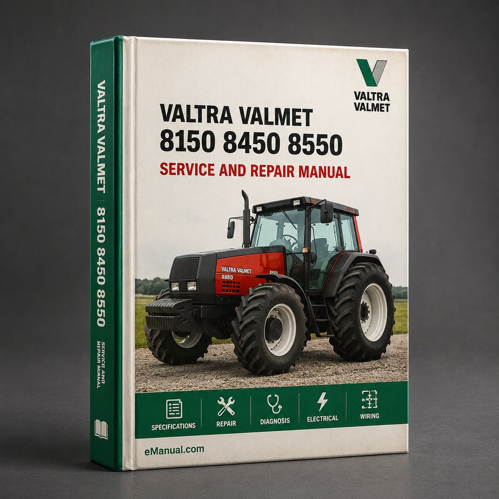 Valtra Valmet 8150 8450 8550 Service Repair Manual