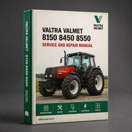 Valtra Valmet 8150 8450 8550 Service Repair Manual