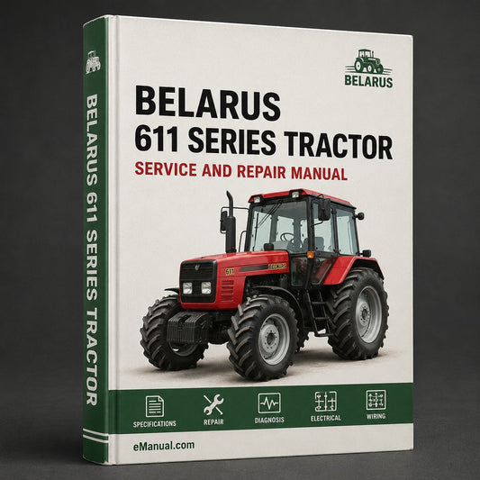 Belarus 611 Series Tractor Complete Workshop Service Repair Manual
