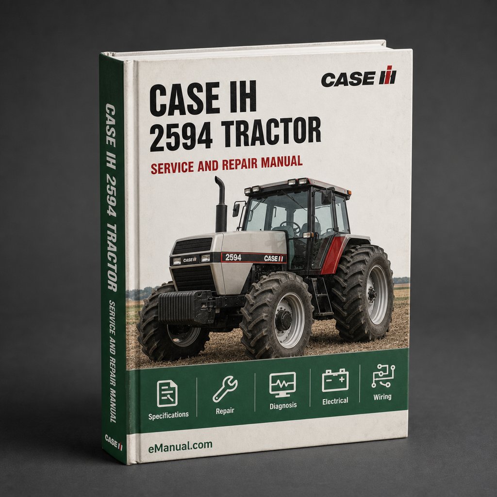 Case IH 2594 Tractor Service Repair Manual