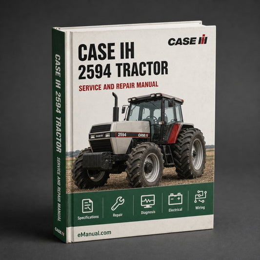 Case IH 2594 Tractor Service Repair Manual
