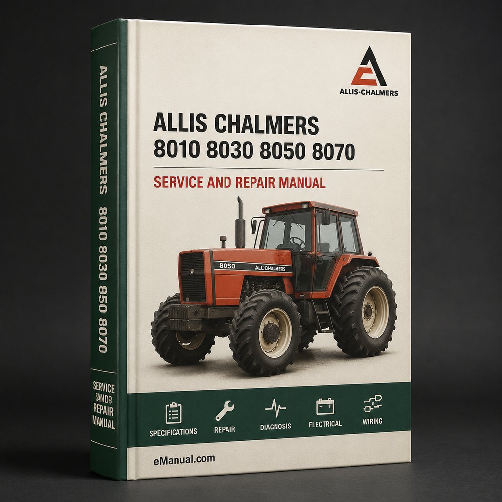 Allis Chalmers 8010 8030 8050 8070 Complete Workshop Service Repair Manual