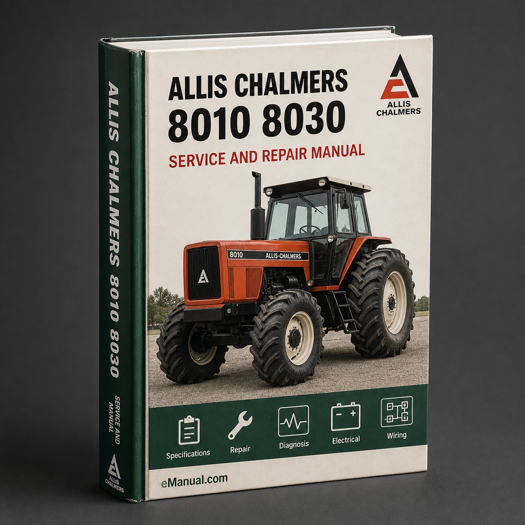 Allis Chalmers 8010 8030 Service Repair Manual