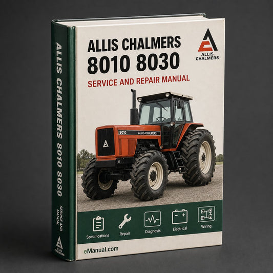 Allis Chalmers 8010 8030 Service Repair Manual