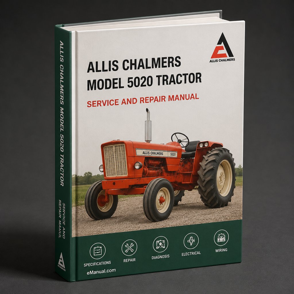 Allis Chalmers Model 5020 Tractor Factory Service Repair Manual
