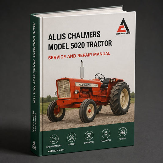 Allis Chalmers Model 5020 Tractor Factory Service Repair Manual