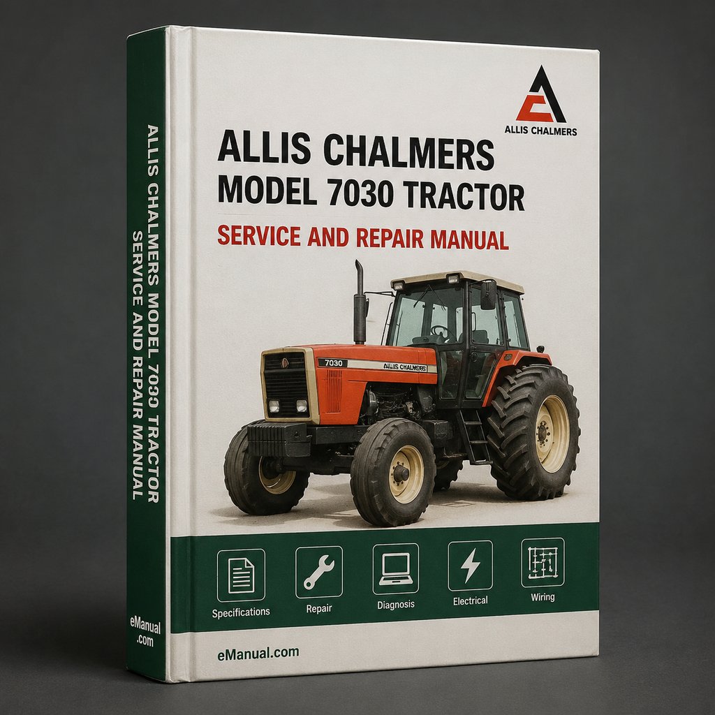 Allis Chalmers Model 7030 Tractor Factory Service Repair Manual