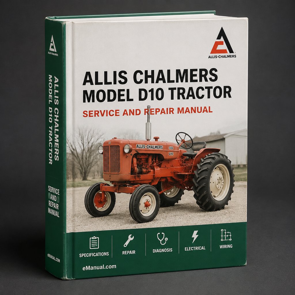 Allis Chalmers Model D10 Tractor Factory Service Repair Manual