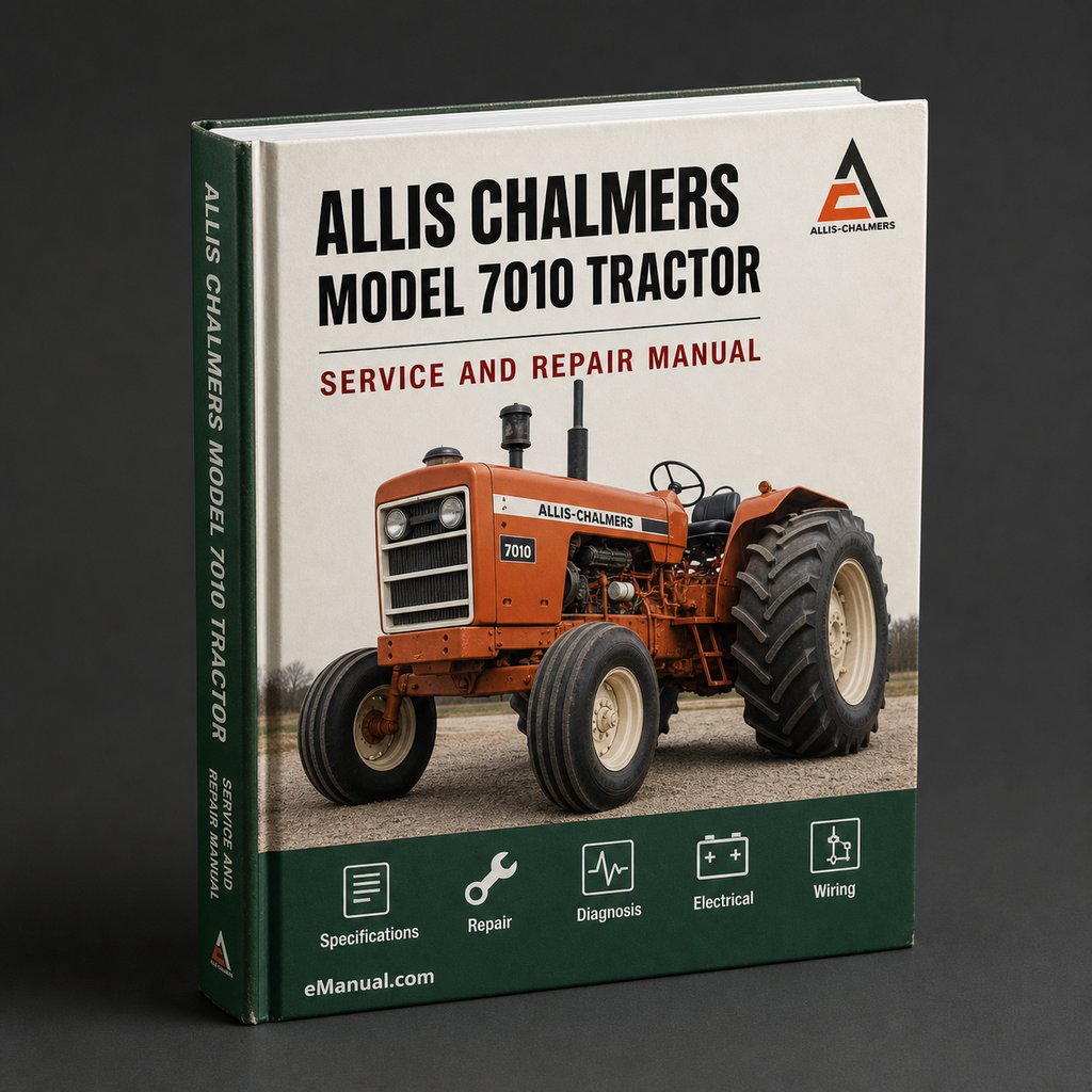 Allis Chalmers Model 7010 Tractor Factory Service Repair Manual